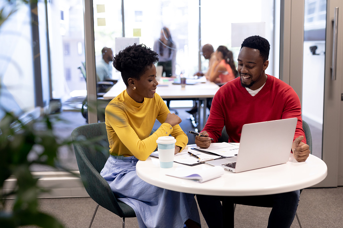 Teja Clients in our coworking workspace